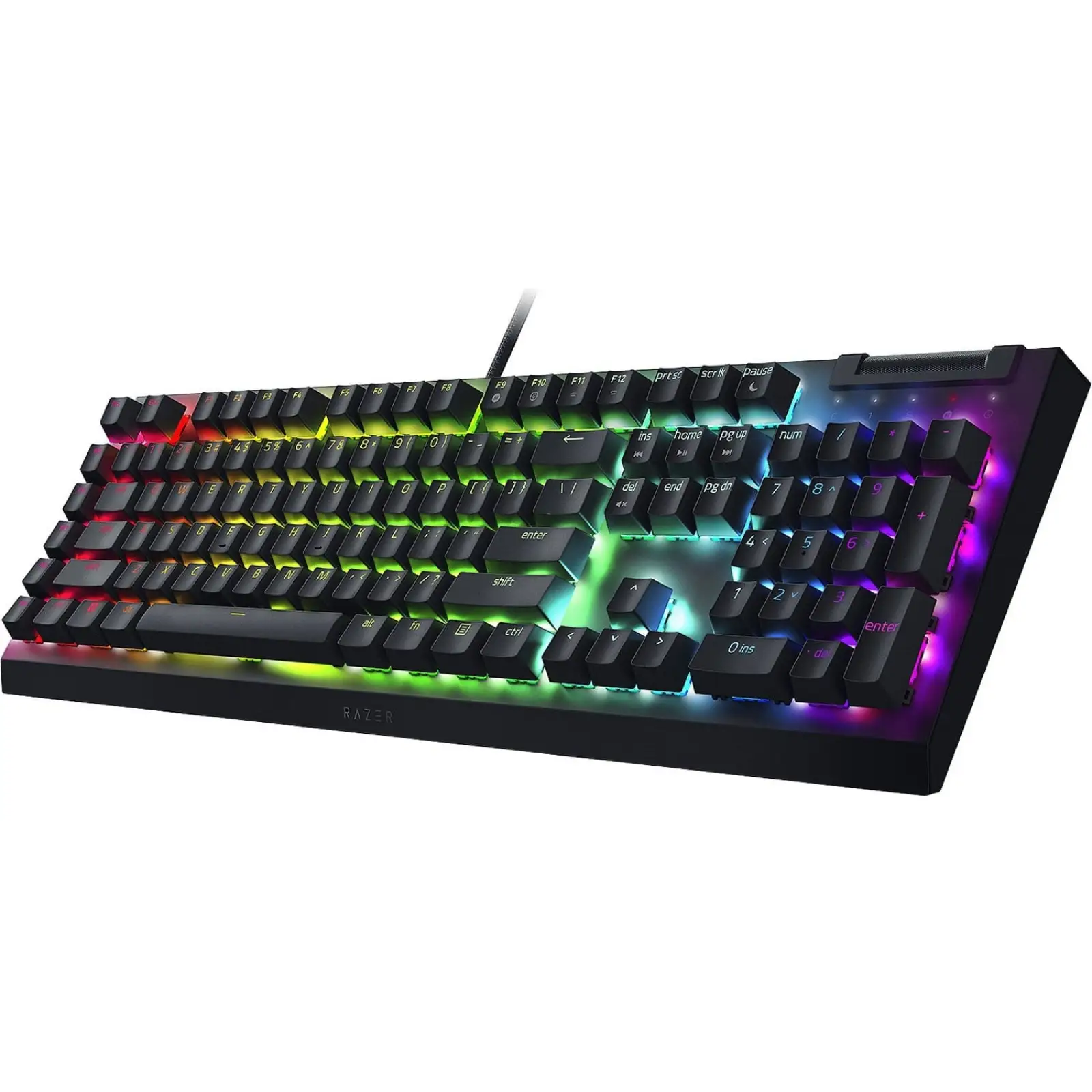 Клавіатура Razer BlackWidow V4 X Yellow Switch Black (RZ03-04702500-R3R1) UA