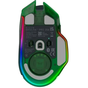 Миша Razer Basilisk V3 PRO Wireless 35K Phantom Green (RZ01-05240300-R3G1) UA