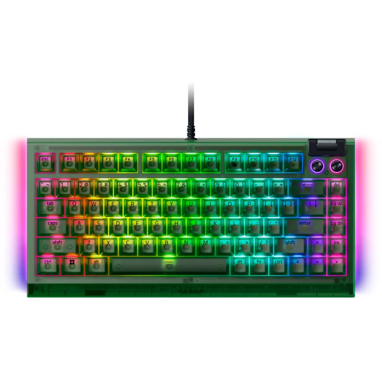 Клавіатура Razer BlackWidow V4 Mechanical Tactile Switch RGB Phantom Green (RZ03-05003300-R3M1) UA