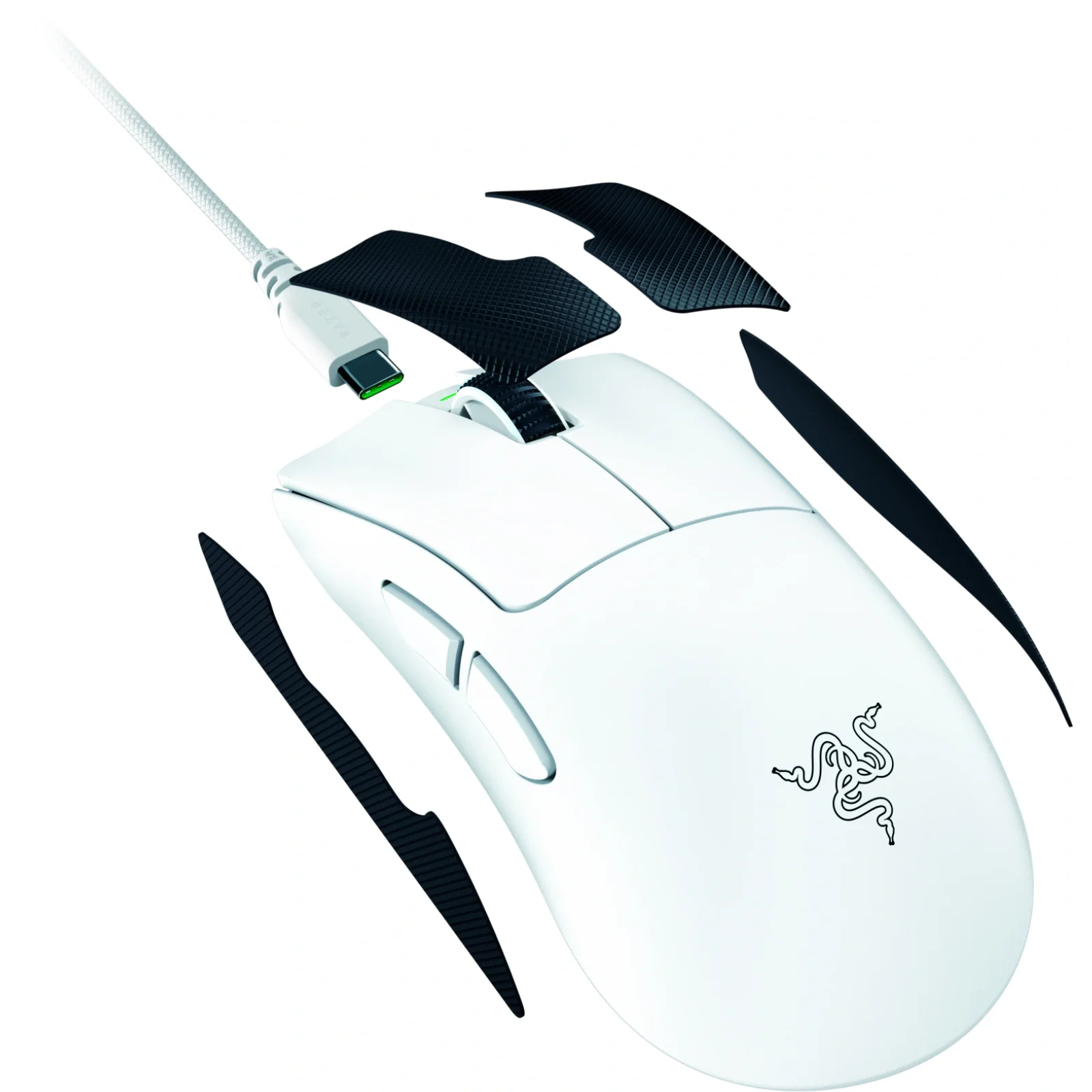 Миша Razer DeathAdder V4 Pro White (RZ01-05330200-R3G1) UA