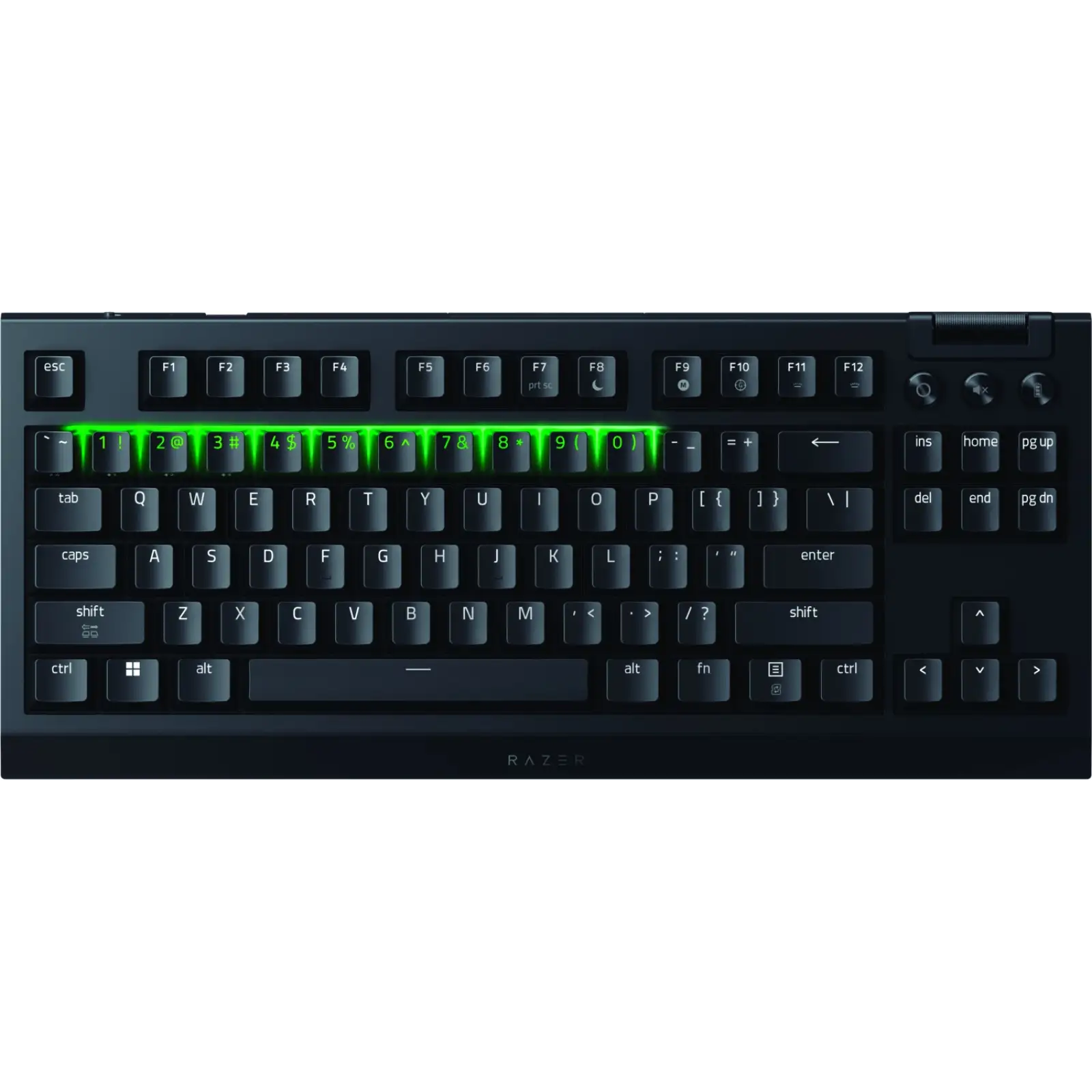 Клавіатура Razer BlackWidow V4 TKL HyperSpeed Orange Switch (RZ03-05480100-R3M1) UA
