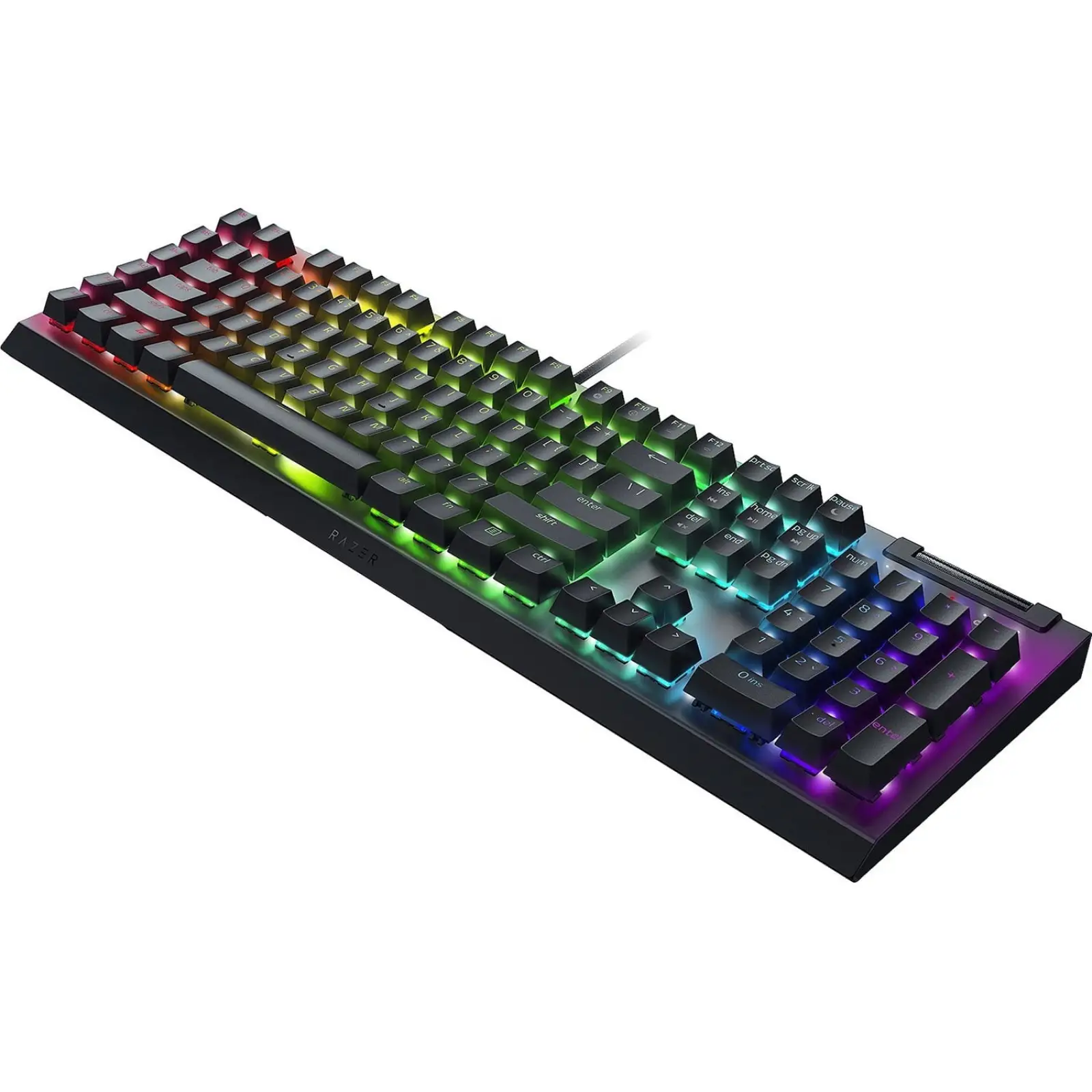 Клавіатура Razer BlackWidow V4 X Yellow Switch Black (RZ03-04702500-R3R1) UA