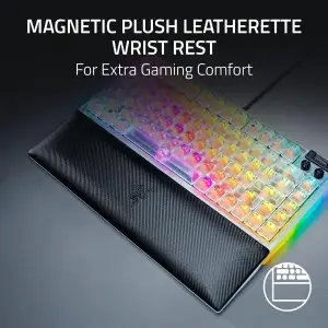 Клавіатура Razer BlackWidow V4 RGB Mechanical Tactile Switch Phantom White (RZ03-05003500-R3M1) UA