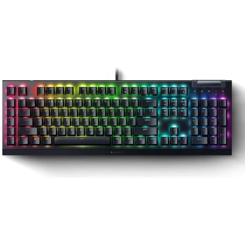 Клавіатура Razer BlackWidow V4 X Green Switch Mechanical (RZ03-04700300-R3W1)