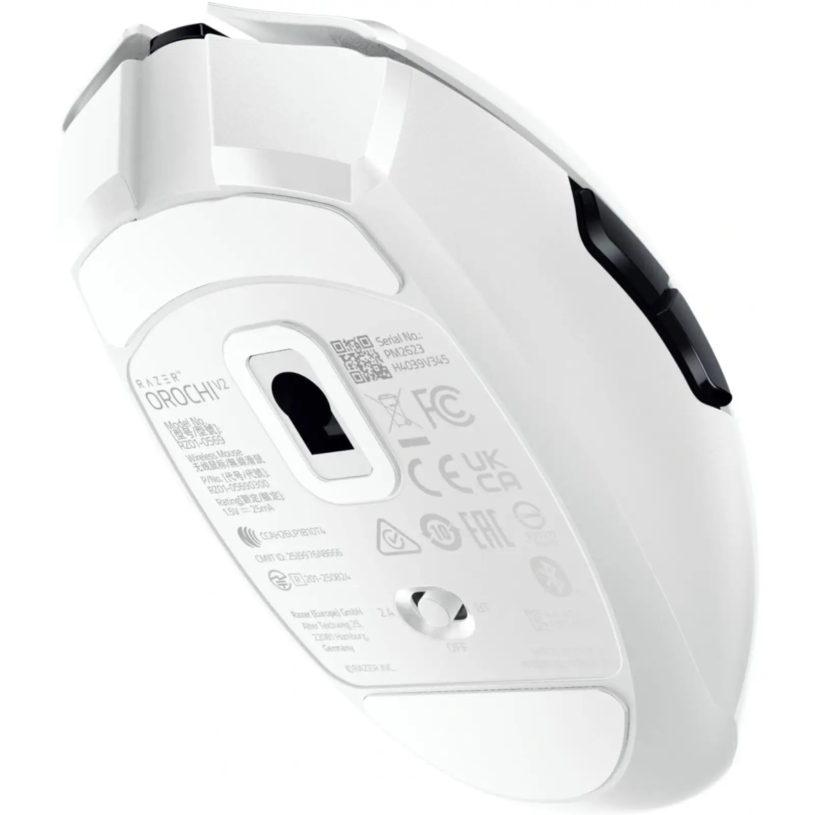 Ігрова миша Wireless Razer Orochi V2 White (RZ01-05690200-R3M1) UA