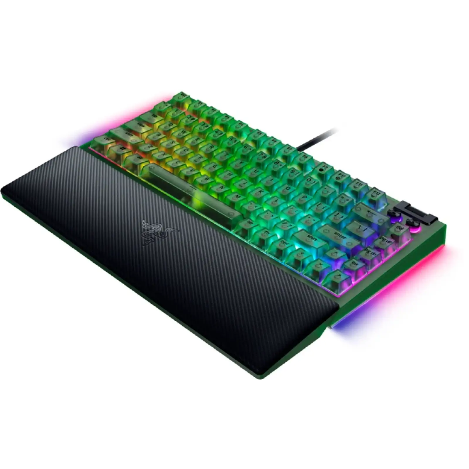 Клавіатура Razer BlackWidow V4 75% Phantom Green Edition (RZ03-05003300-R3M1)