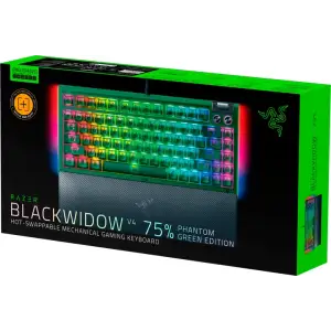 Клавіатура Razer BlackWidow V4 75% Phantom Green Edition (RZ03-05003300-R3M1)