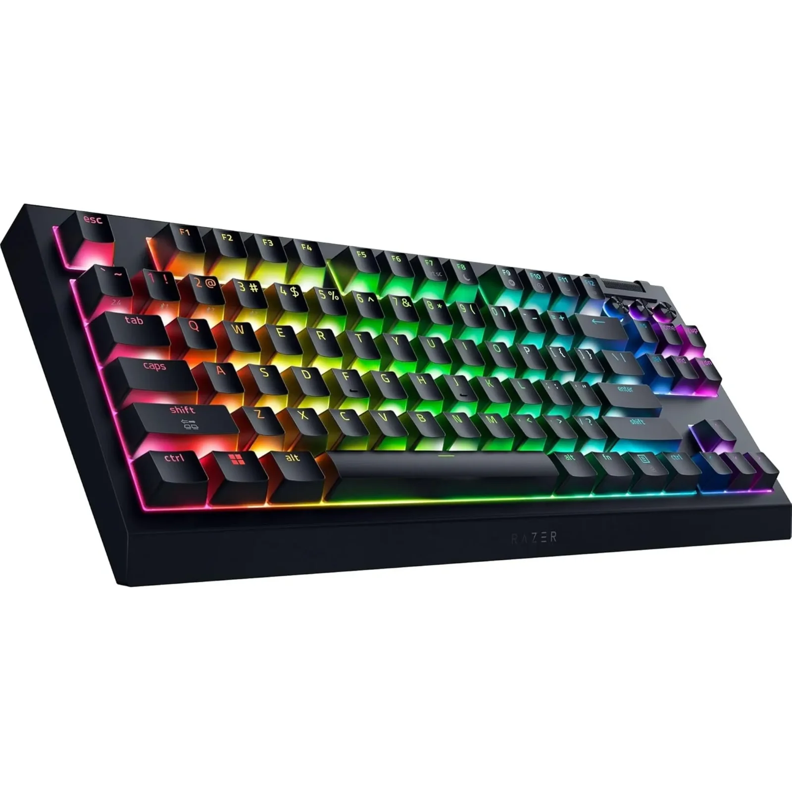 Клавіатура Razer BlackWidow V4 TKL Hyperspeed (RZ03-05480300-R3W1) (Великобританська розкладка)