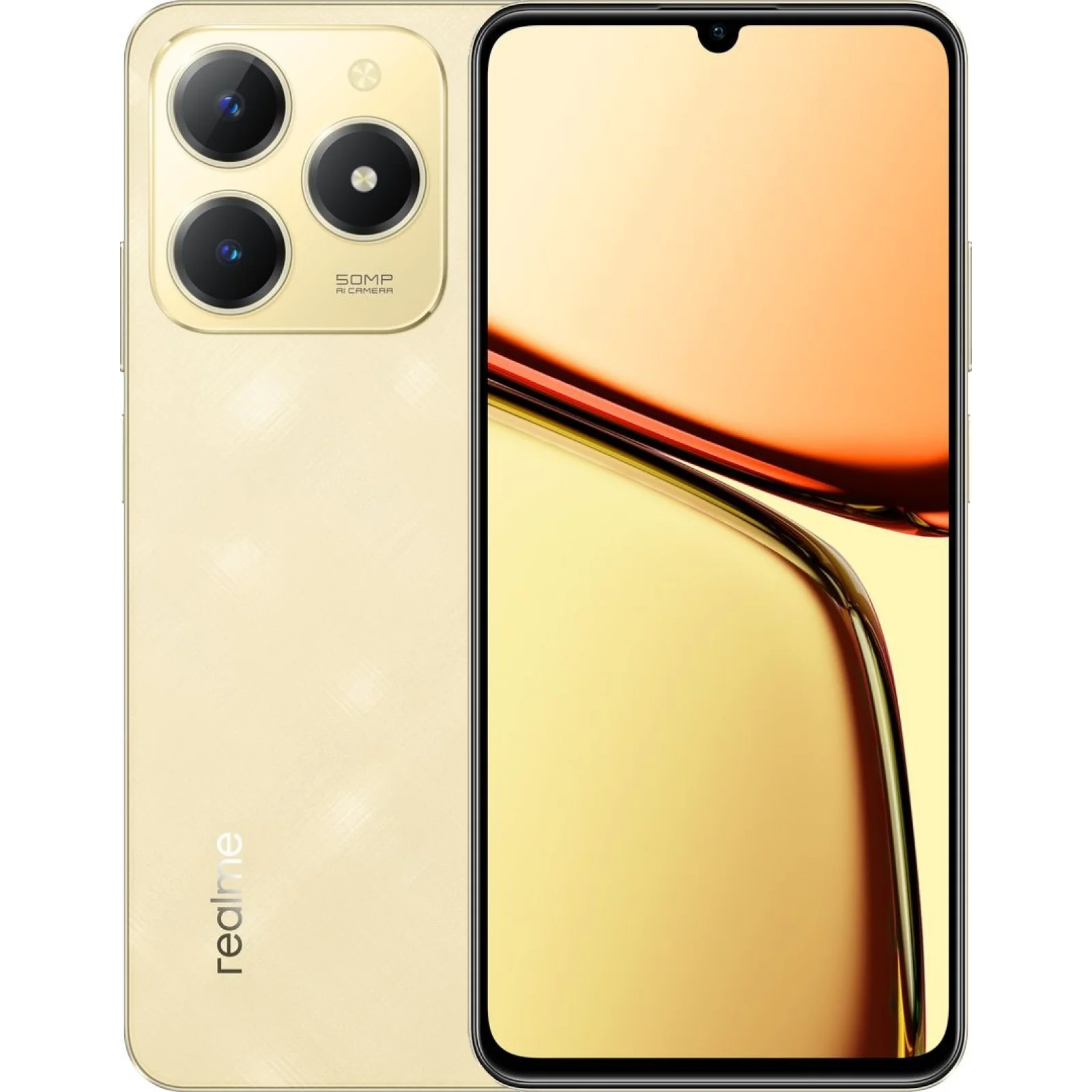 Смартфон Realme C61 8/256GB Sparkle Gold UA