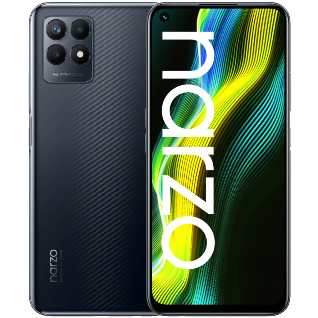 Смартфон Realme Narzo 50 4/128GB Speed Black EU