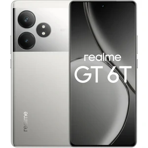 Колір: Сріблястий - Смартфон Realme GT 6T 5G 12/256 Fluid Silver EU