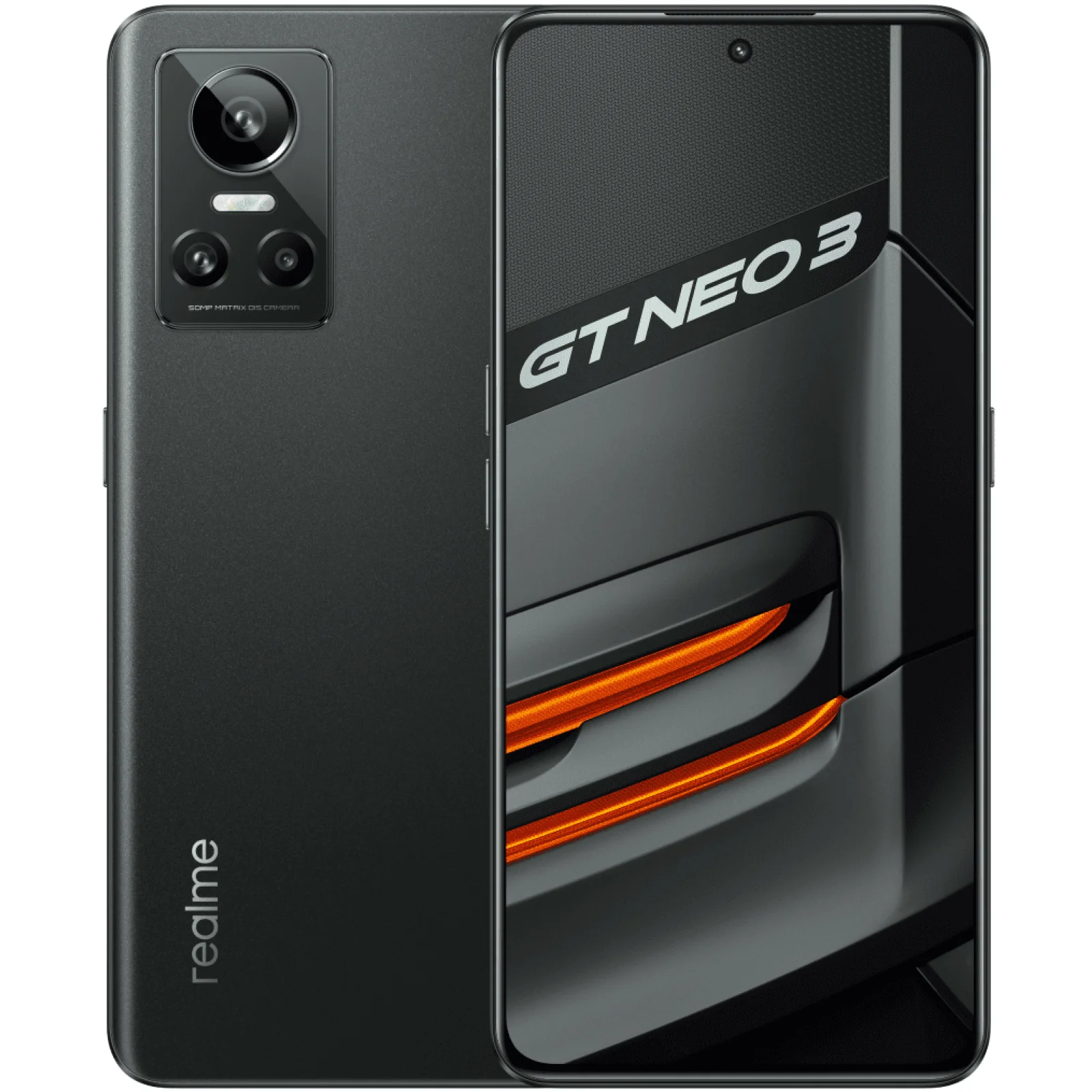 Смартфон Realme GT Neo 3 5G 80W 8/128GB Black EU