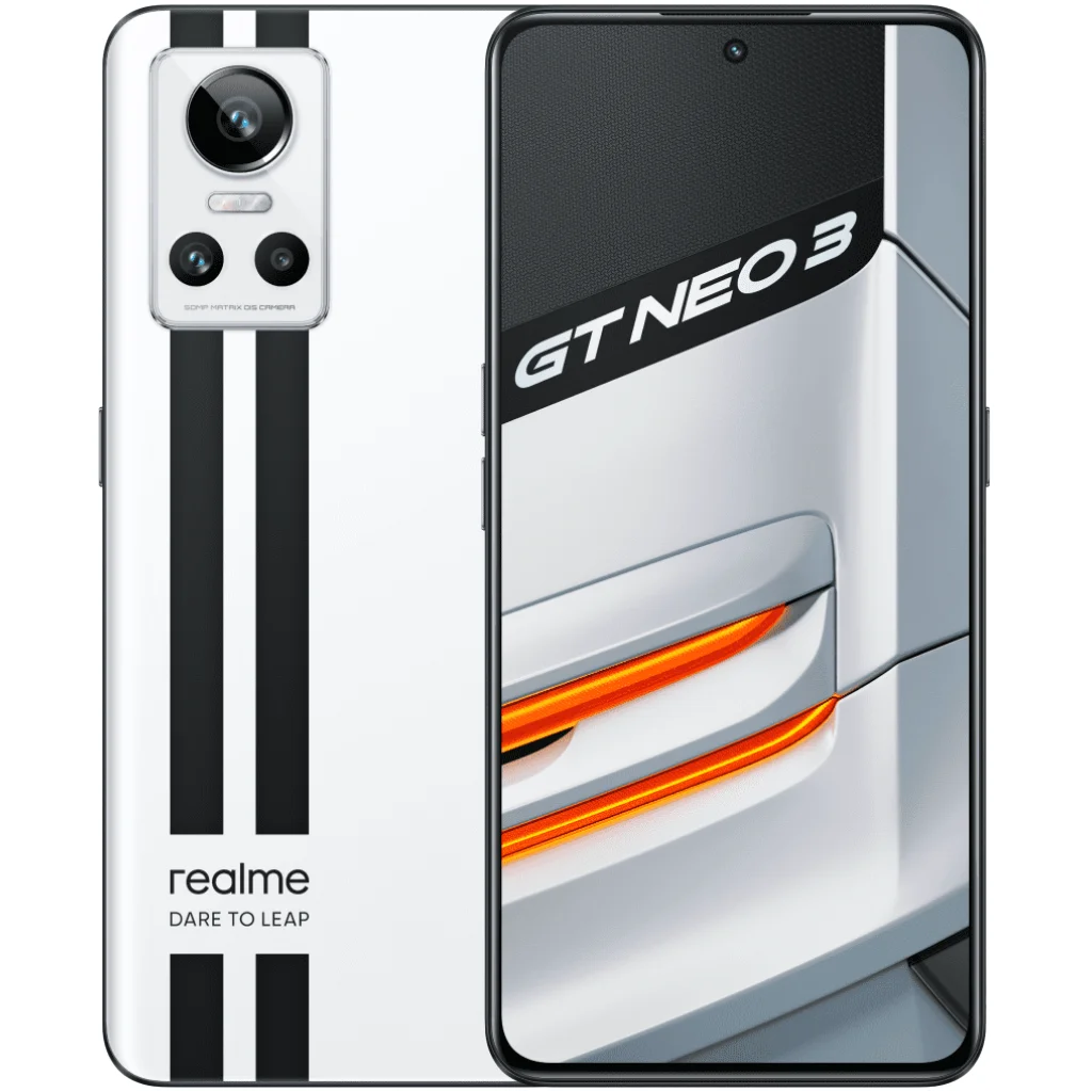 Смартфон Realme GT Neo 3 5G 150W 12/256GB Sprint White EU