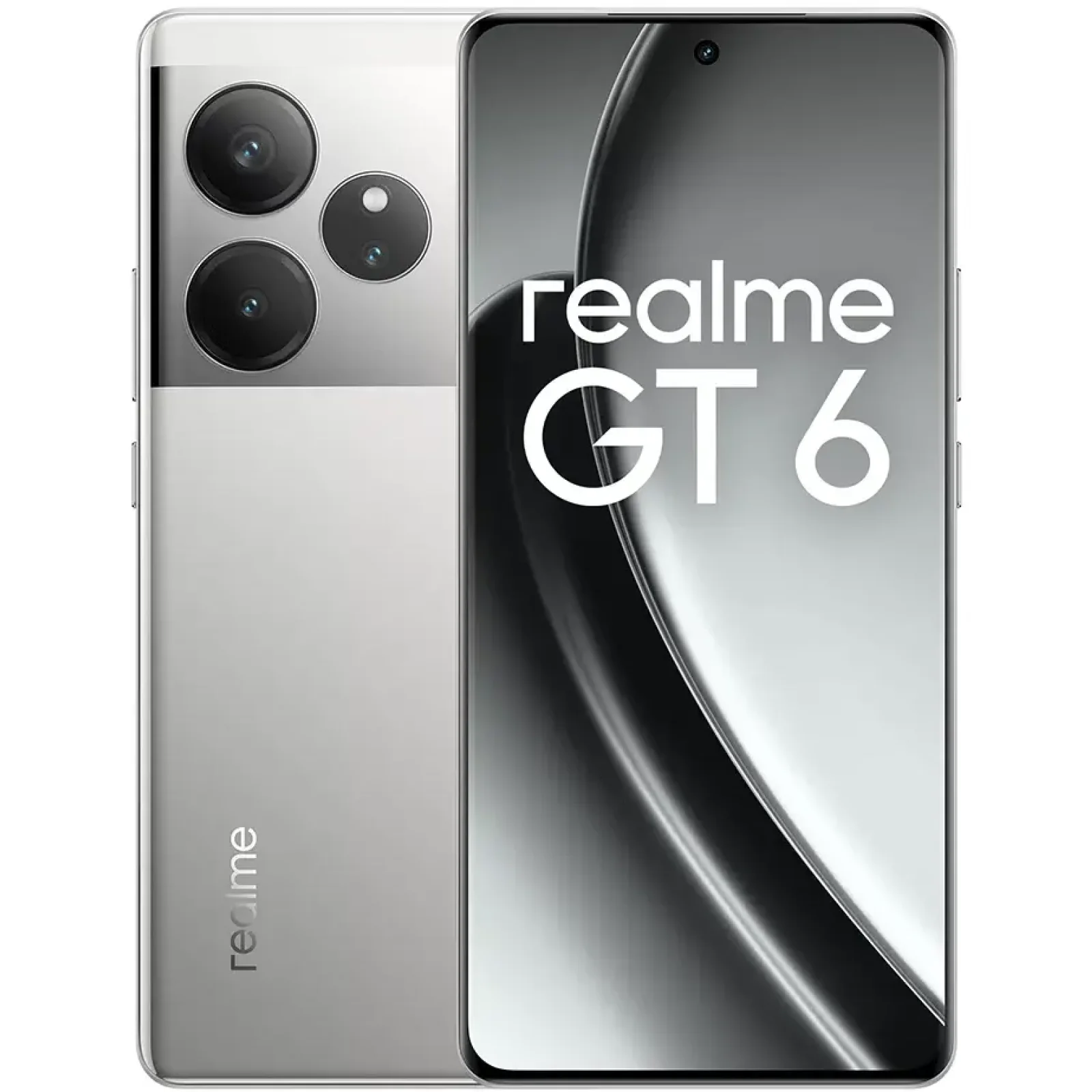 Смартфон Realme GT 6 5G 16/512GB Fluid Silver