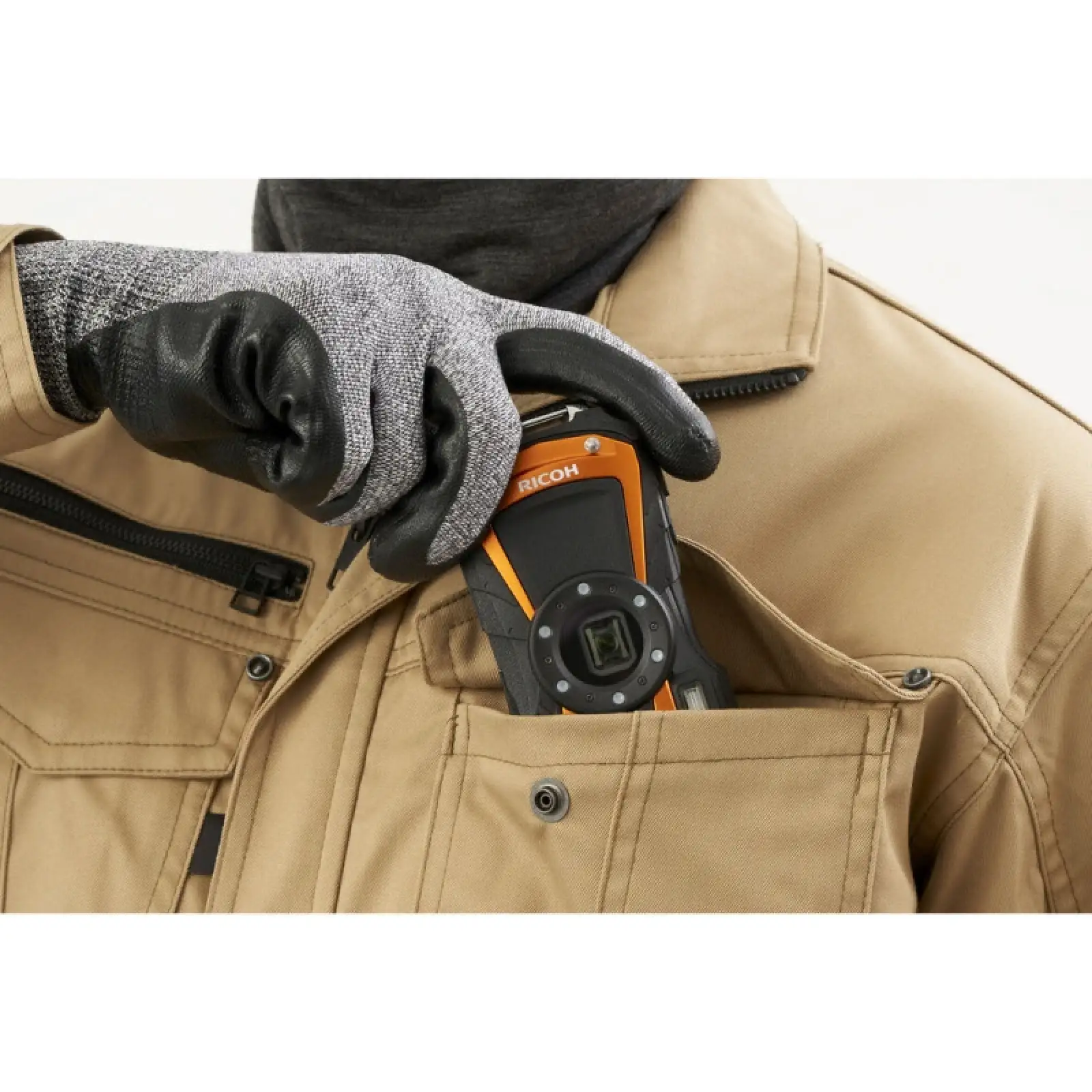 Компактний фотоапарат Ricoh WG-80 Orange