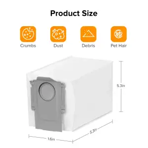 Одноразовий мішок RoboRock Disposable Dust bag 8.02.0238