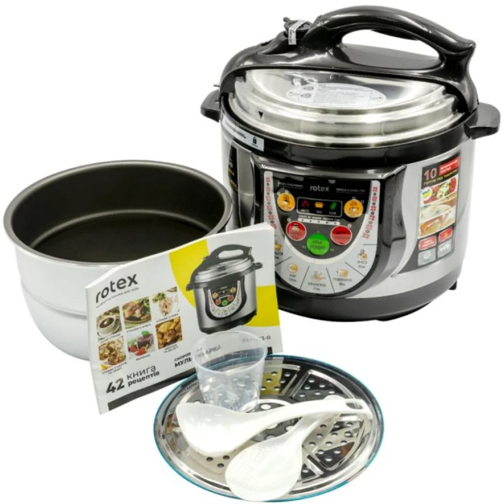 Мультиварка-скороварка Rotex REPC53-B UA