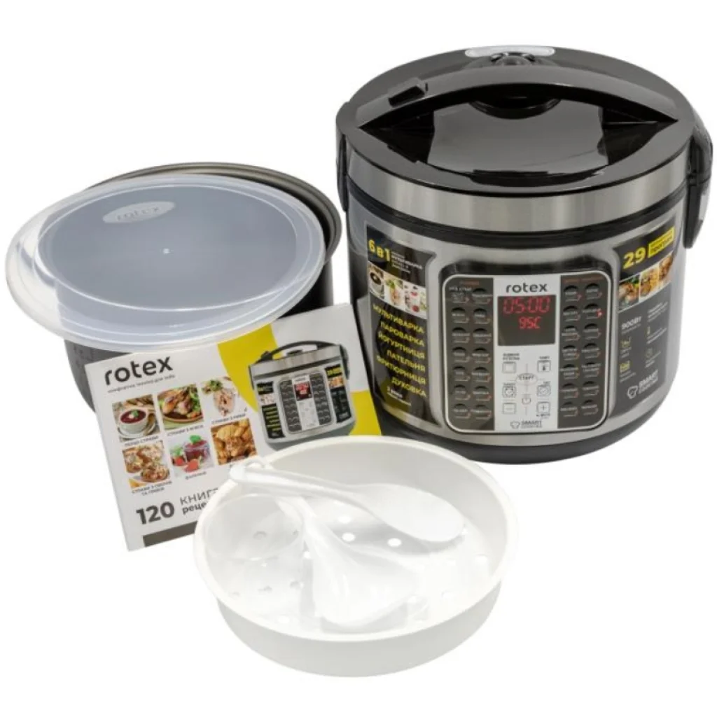 Мультиварка Rotex RMC401-B Smart Cooking UA