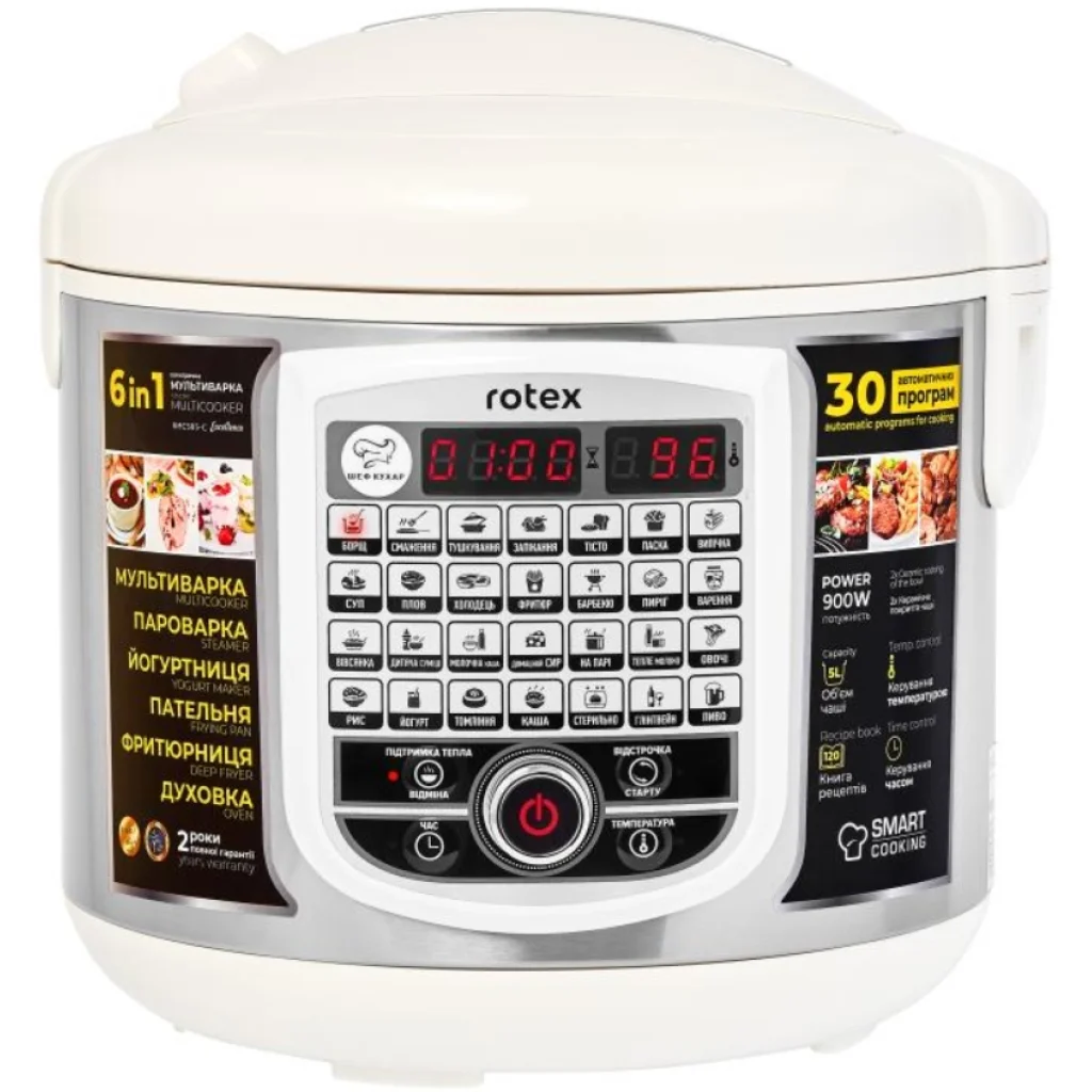 Мультиварка Rotex RMC505-C Excellence UA