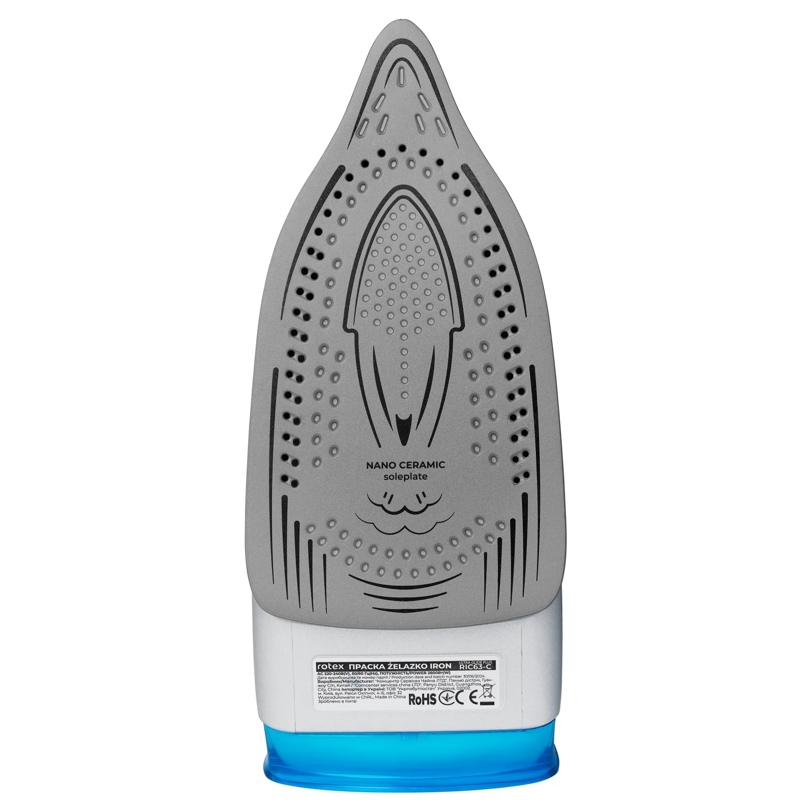 Утюг Rotex RIC63-C Ultra Glide Plus UA