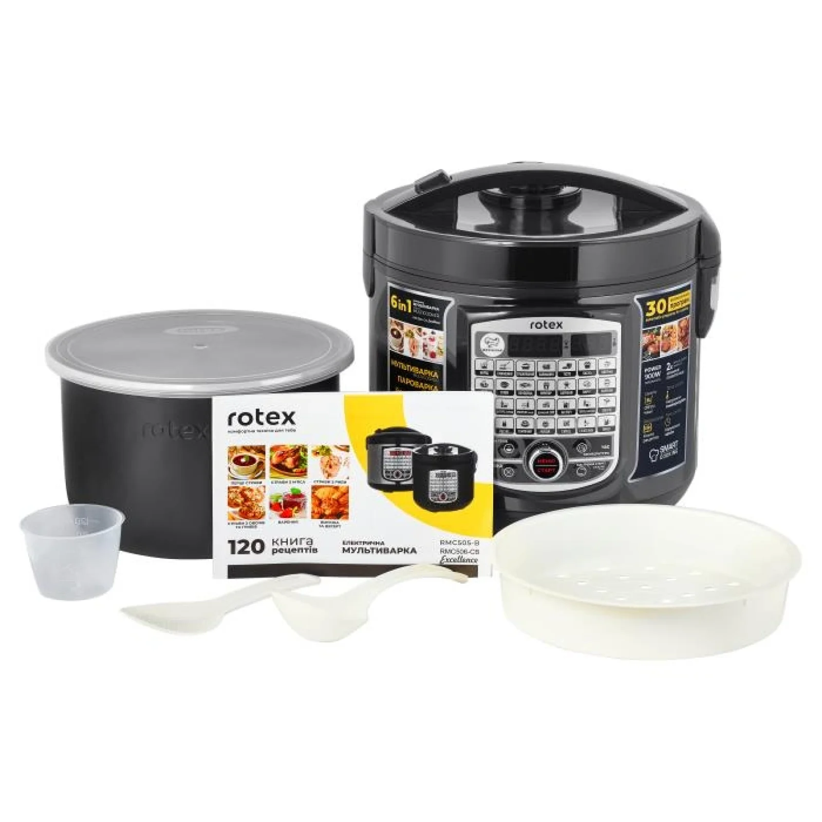 Мультиварка Rotex RMC506-CB Excellence UA