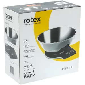 Весы кухонные Rotex RSK11-P UA