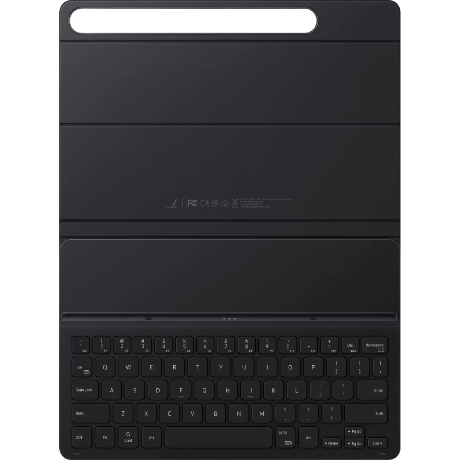 Чохол-клавіатура Samsung Keyboard Slim Cover Black для Samsung Galaxy Tab S9 X710/X716 (EF-DX710BBEGUA)
