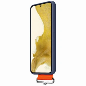 Чохол Samsung Silicone Cover with Strap Navy для Samsung Galaxy S22 Plus SM-S906 (EF-GS906TNEG)