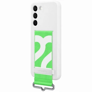 Чехол Samsung Silicone Cover with Strap White для Samsung Galaxy S22 Plus SM-S906 (EF-GS906TWEG)