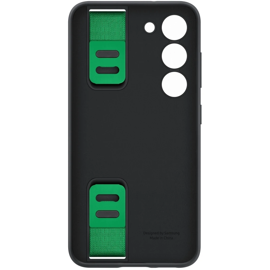 Чехол Samsung Silicone Grip Case Black для Samsung Galaxy S23 Plus SM-S916 (EF-GS916TBEG)