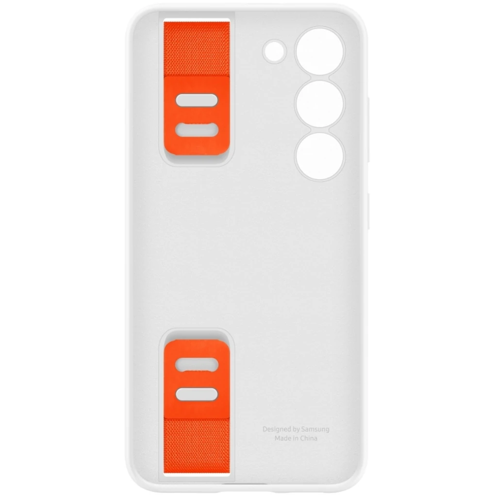 Чехол Samsung Silicone Grip Case White для Samsung Galaxy S23 Plus SM-S916 (EF-GS916TWEG)
