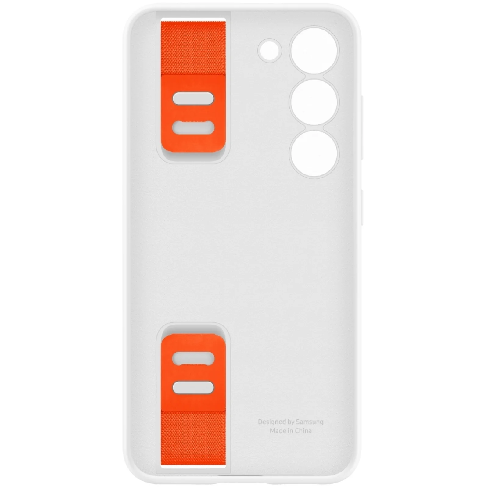 Чехол Samsung Silicone Grip Case White для Samsung Galaxy S23 Plus SM-S916 (EF-GS916TWEG)