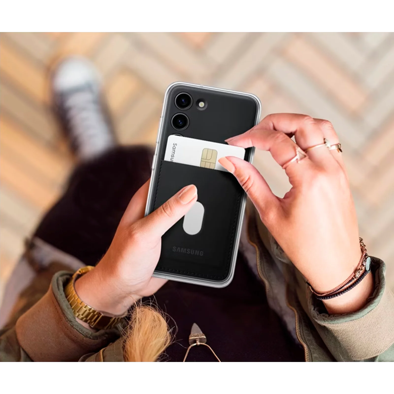 Чохол Samsung Frame Cover Black для Samsung Galaxy S23 SM-S911 (EF-MS911CBEG)