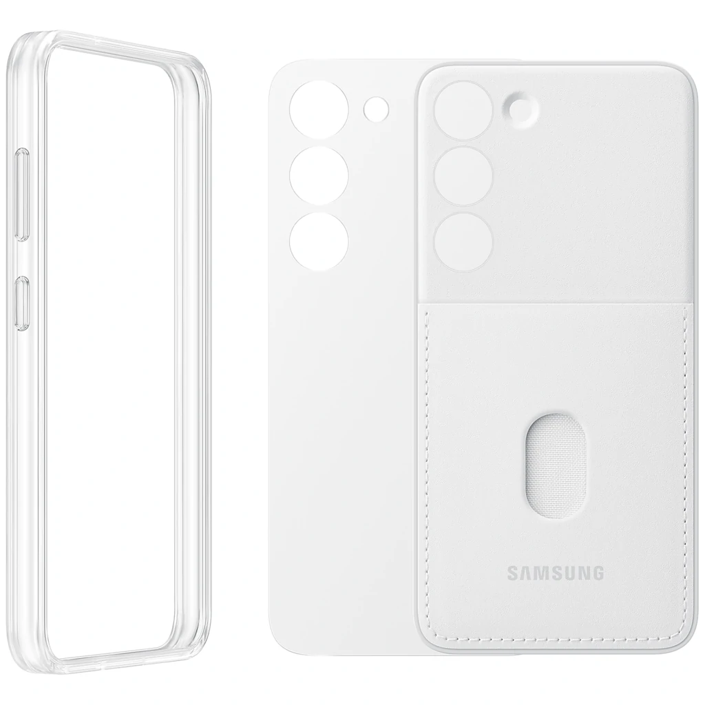 Чохол Samsung Frame Cover White для Samsung Galaxy S23 Plus SM-S916 (EF-MS916CWEG)