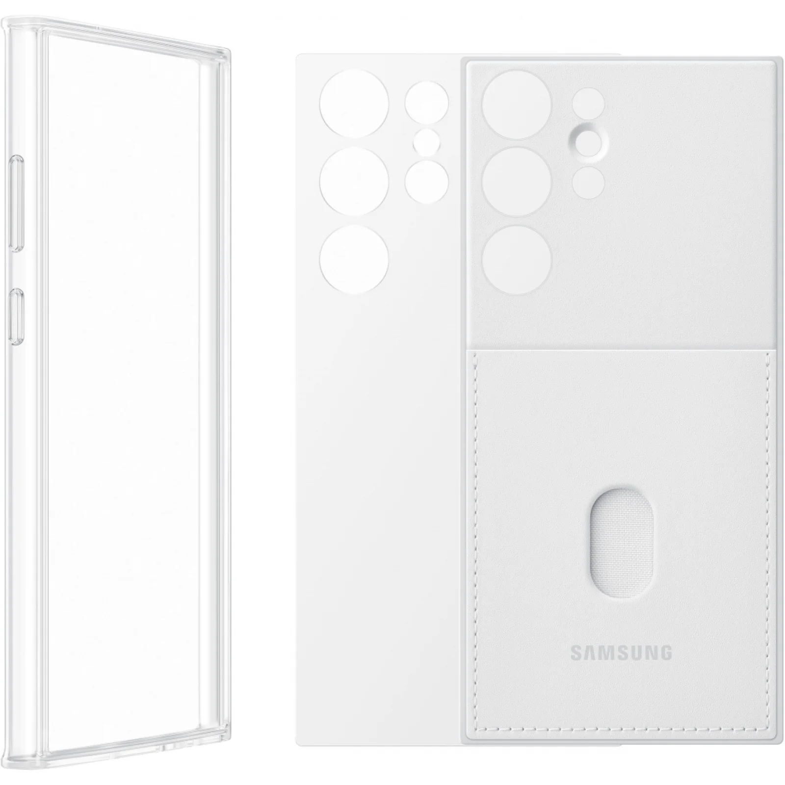 Чохол Samsung Frame Cover White для Samsung Galaxy S23 Ultra SM-S918 (EF-MS918CWEG)