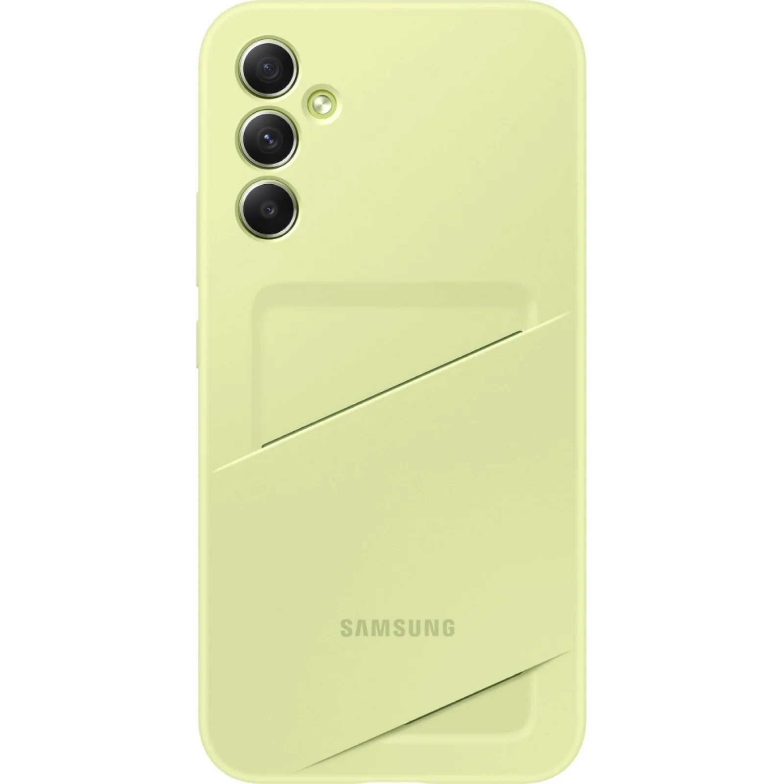 Чохол Samsung Card Slot Cover Lime для Samsung Galaxy A34 5G SM-A346 (EF-OA346TGEG)