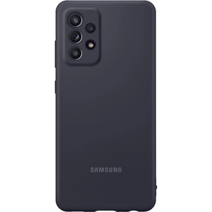 Цвет: Черный - Чехол Samsung Silicone Cover Black для Samsung Galaxy A52 SM-A525, Samsung Galaxy A52 5G SM-A526, Samsung Galaxy A52s SM-A528 (EF-PA525TBEG)