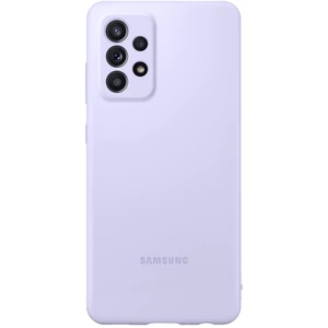 Цвет: Фиолетовый - Чехол Samsung Silicone Cover Violet для Samsung Galaxy A52 SM-A525, Samsung Galaxy A52 5G SM-A526, Samsung Galaxy A52s SM-A528 (EF-PA525TVEG)