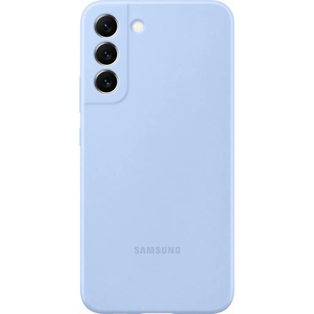 Чохол Samsung Silicone Cover Artic Blue для Samsung Galaxy S22 Plus SM-S906 (EF-PS906TLEG)