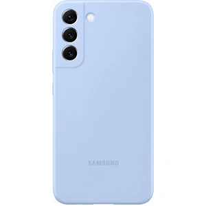 Цвет: Голубой - Чехол Samsung Silicone Cover Artic Blue для Samsung Galaxy S22 Plus SM-S906 (EF-PS906TLEG)
