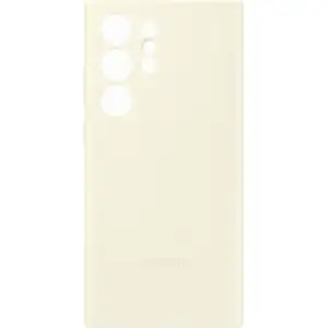 Колір: Бежевий - Чохол Samsung Silicone Cover Cotton для Samsung Galaxy S23 Ultra SM-S918 (EF-PS918TUEG)