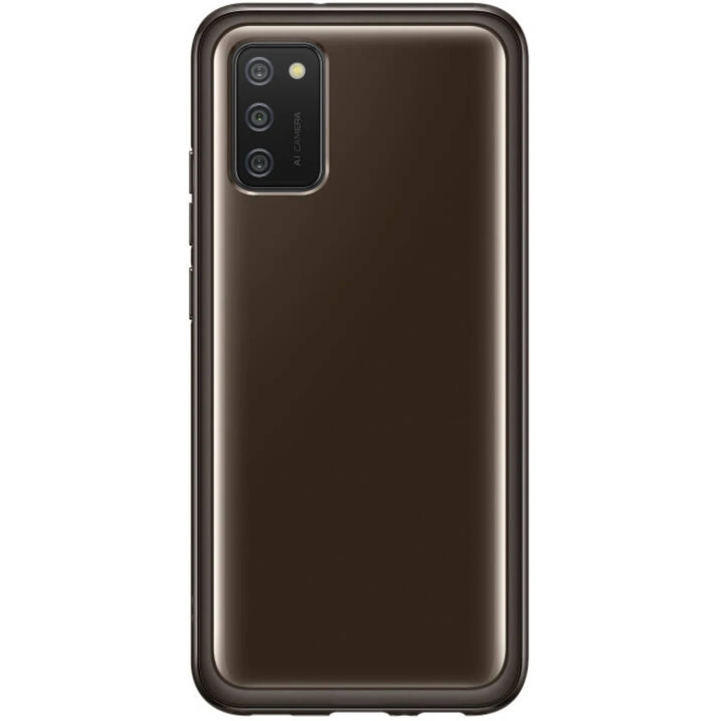 Чохол Samsung Soft Clear Cover Black для Samsung Galaxy A02s SM-A025