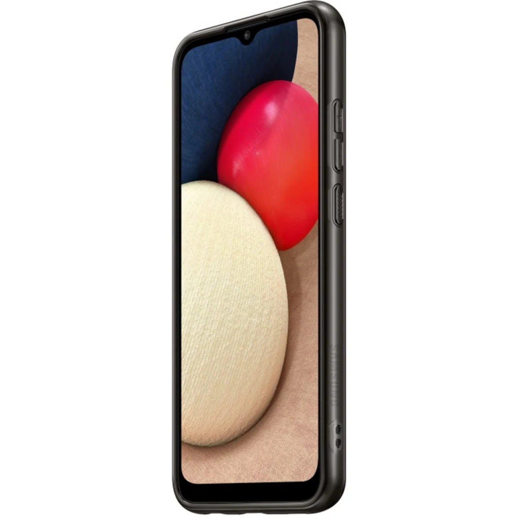 Чохол Samsung Soft Clear Cover Black для Samsung Galaxy A02s SM-A025