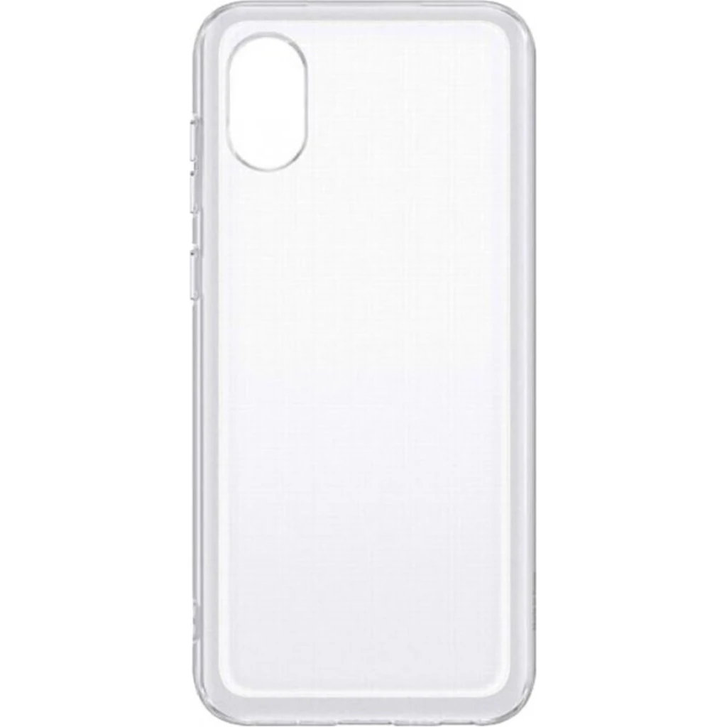Чохол Samsung Soft Clear Cover Transparent для Samsung Galaxy A03 Core SM-A032 (EF-QA032TTEG)