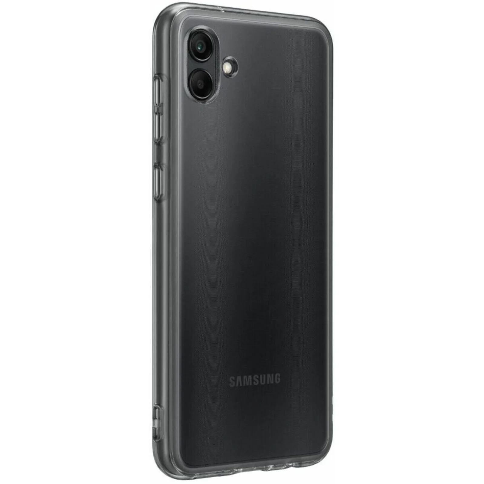 Чехол Samsung Soft Clear Cover Black для Samsung Galaxy A04 SM-A045 (EF-QA045TBEG)