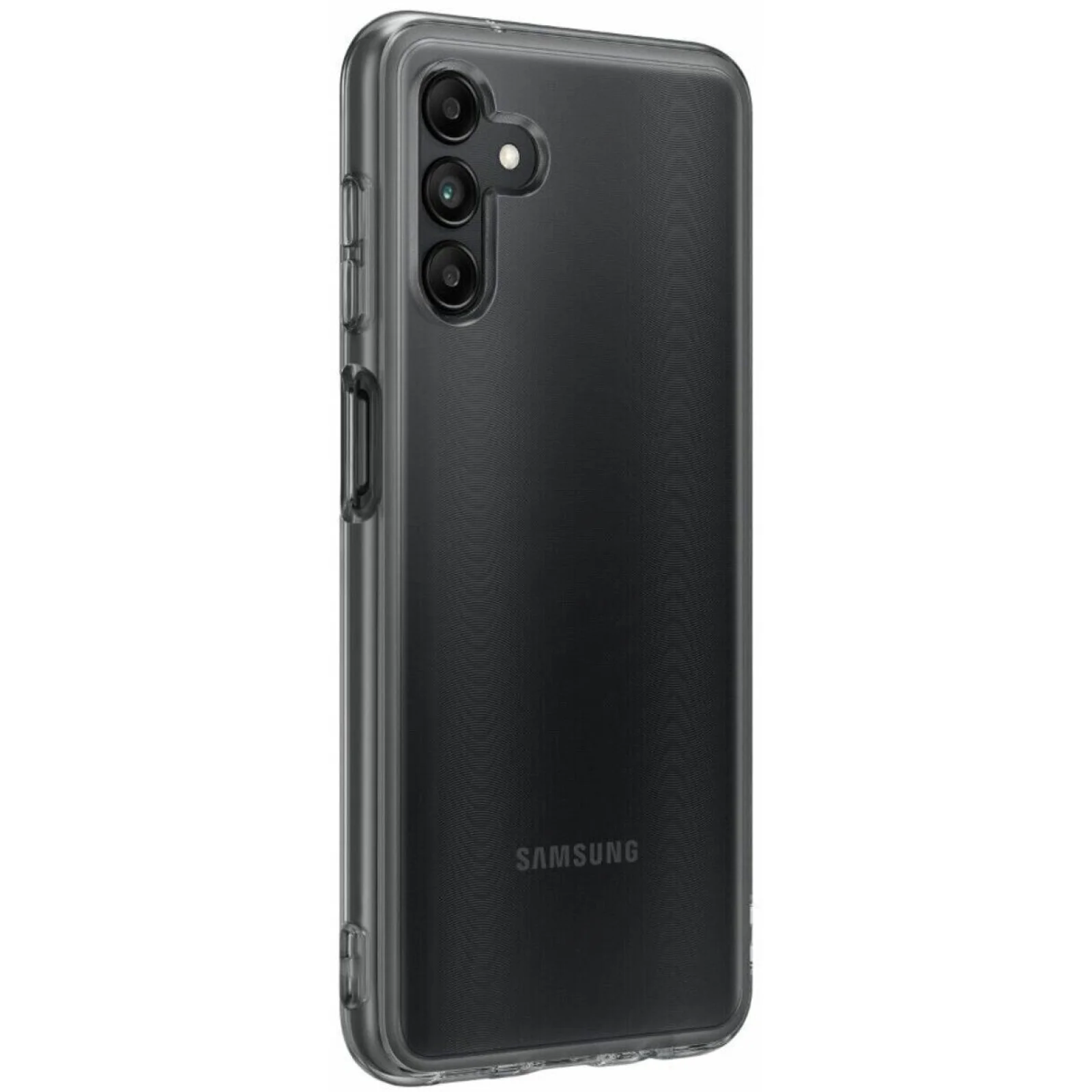 Чехол Samsung Soft Clear Cover Black для Samsung Galaxy A04s SM-A047 (EF-QA047TBEG)