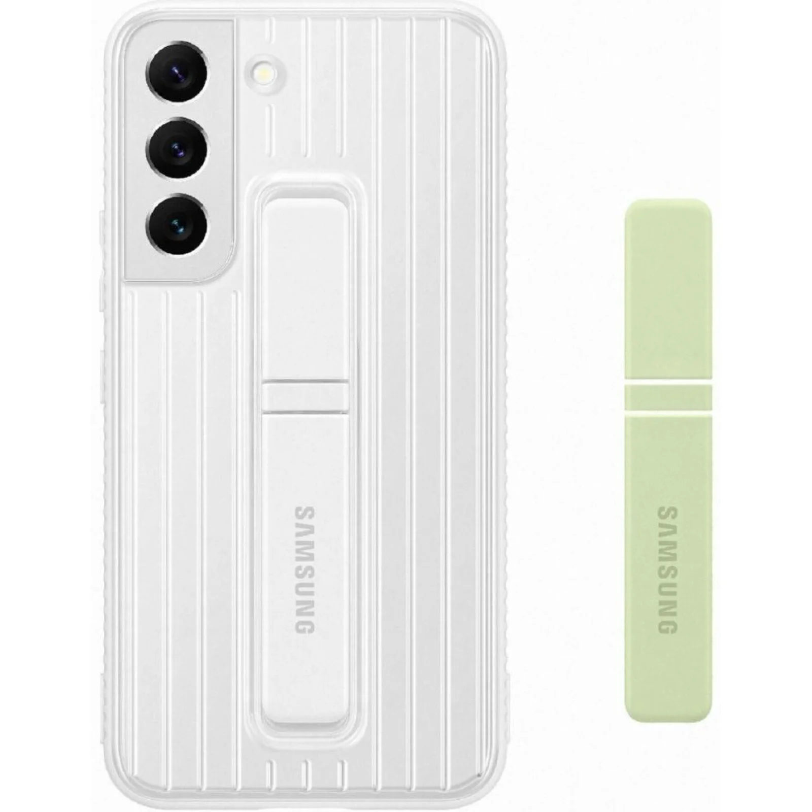 Чохол Samsung Protective Standing Cover White для Samsung Galaxy S22 Plus SM-S906 (EF-RS906CWEG)