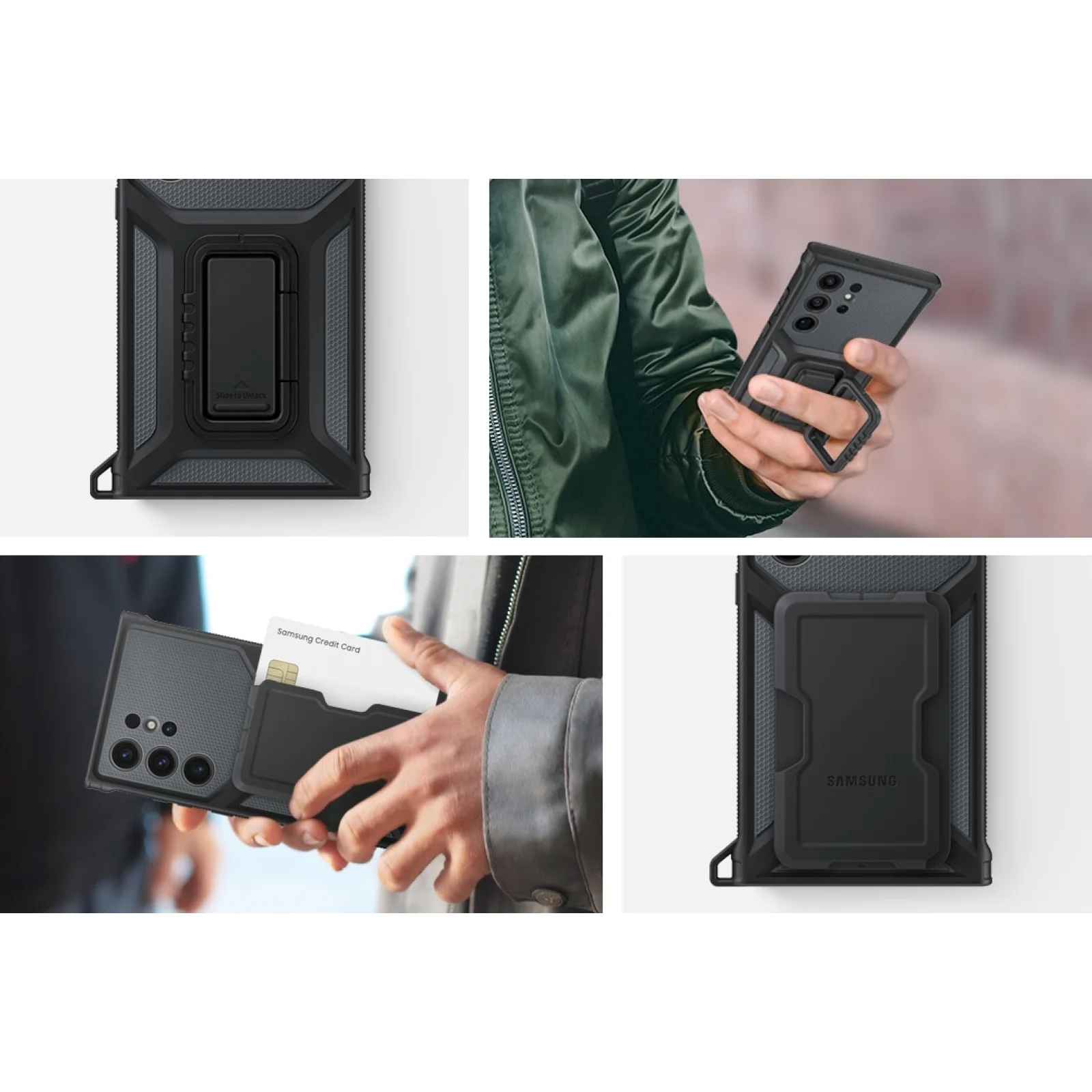 Чохол Samsung Rugged Gadget Case Titan для Samsung Galaxy S23 Ultra SM-S918 (EF-RS918CBEG)