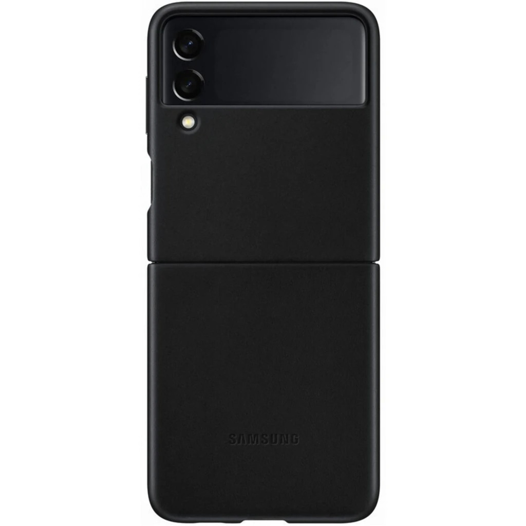 Чохол Samsung Leather Cover Black для Samsung Galaxy Flip3 5G (EF-VF711LBEG)