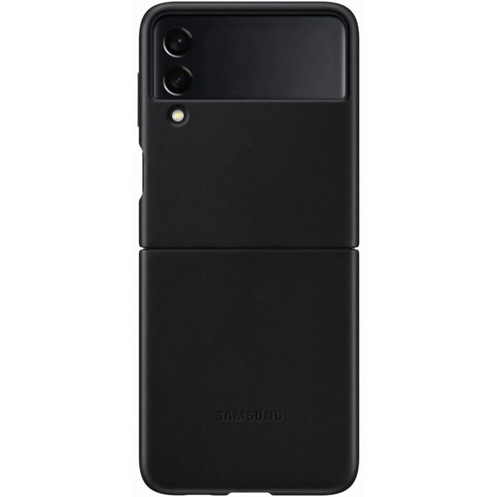 Чехол Samsung Leather Cover Black для Samsung Galaxy Flip3 5G (EF-VF711LBEG)
